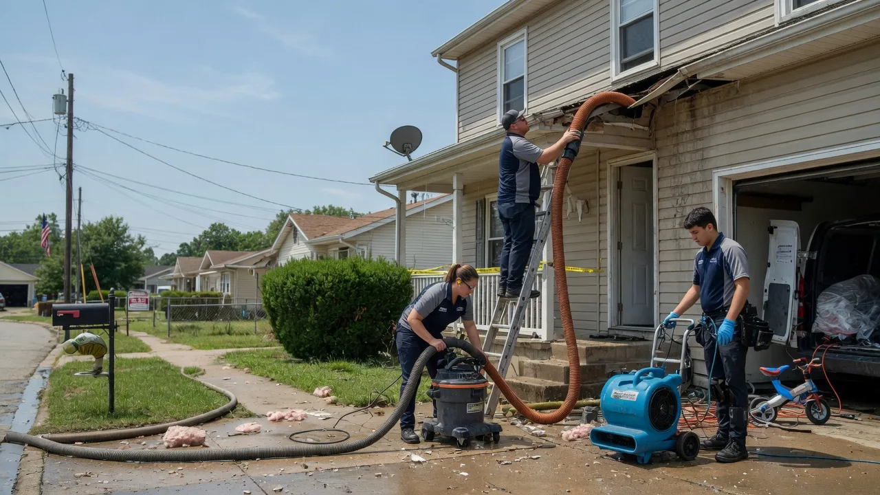 Water Damage Restoration in Mannsville, OK near me